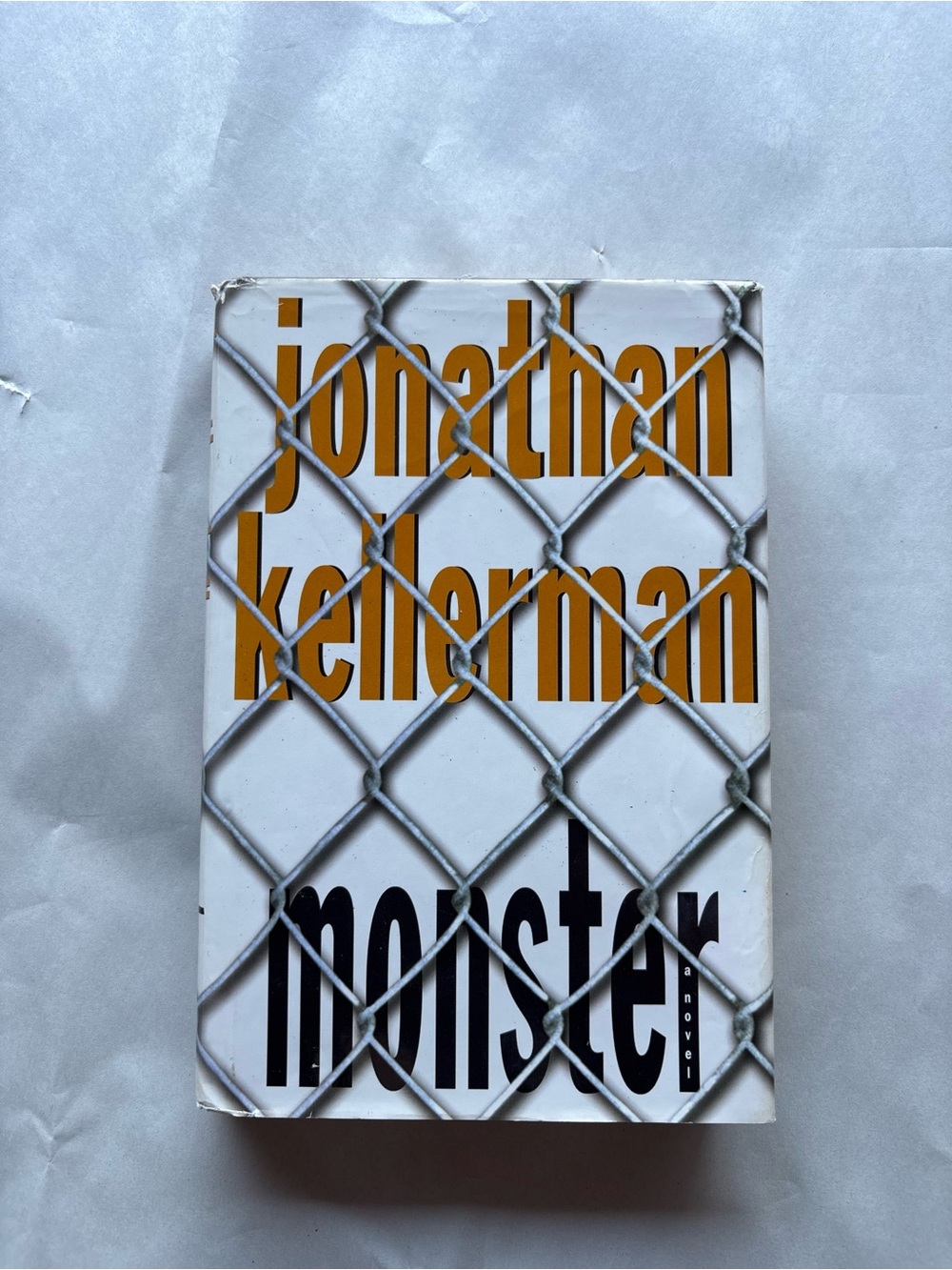 Jonathan Kellerman Monster Hardcover 1999 Alex Delaware Series w/ Dust Jacket